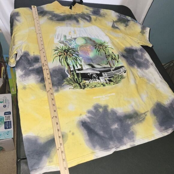 New Boohoo Man Homme Tie Dye T-Shirt 4XL - Picture 10 of 14